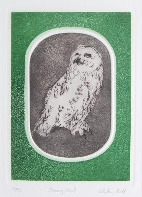 Sample artwork by Alistair Macready Bell (1913 - 1997), known for printmaking-woodcut and intaglio, watercolor painting - View similar artists and auction records